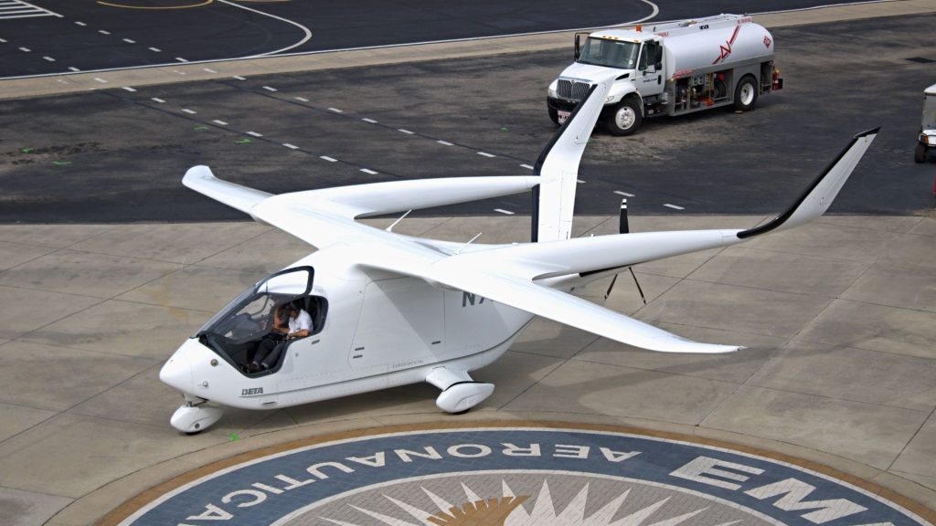 ALIA CX300 electric aircraft