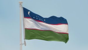 Uzbekistan flag